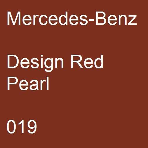 Mercedes-Benz, Design Red Pearl, 019.